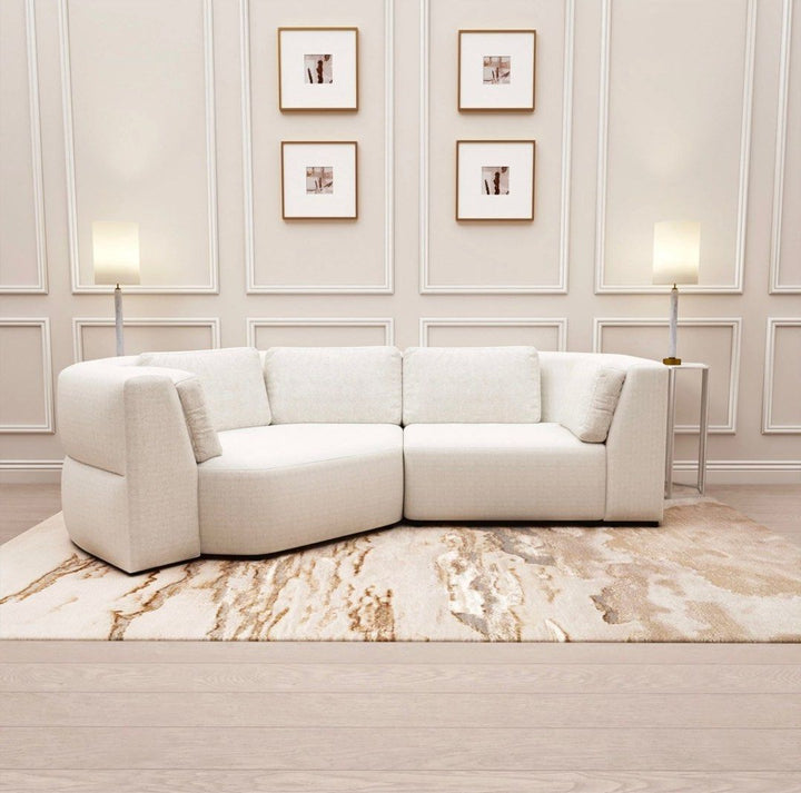 ASHER Modern Boucle Sofa - Radical Homes Singapore