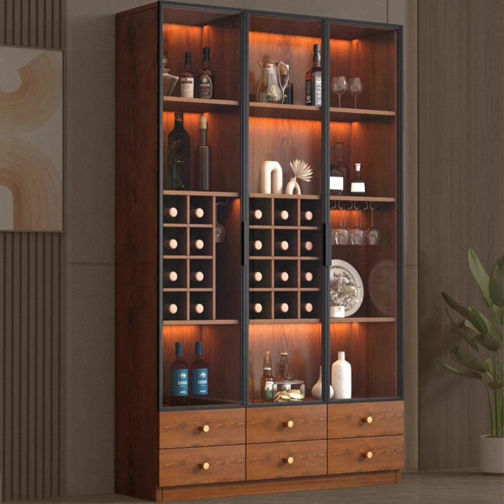 GELORO Modern Wine Cabinet - Radical Homes Singapore