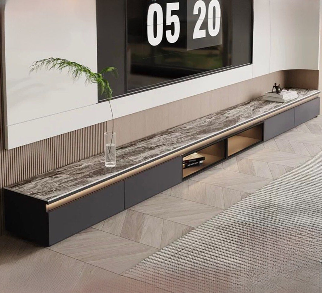 URBAN Modern Sintered Stone TV Console - Radical Homes Singapore