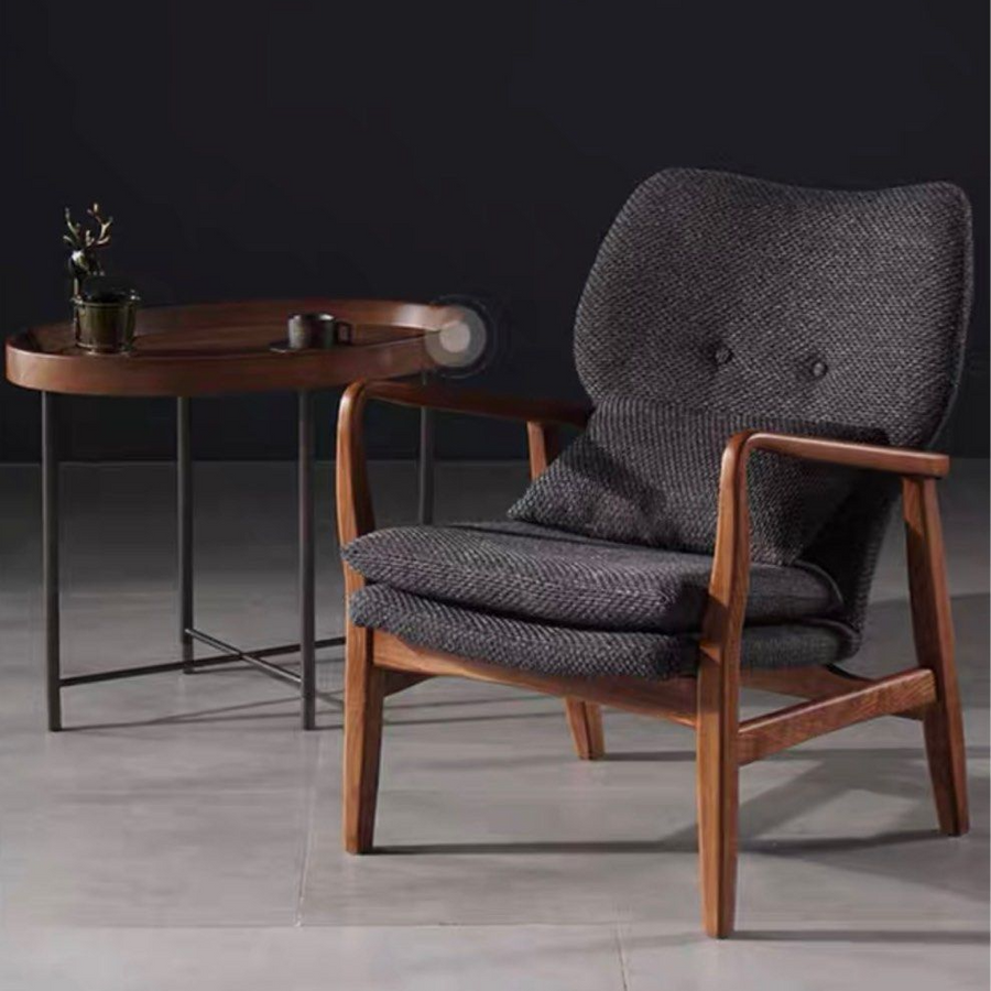MARIAH Rustic Lounge Chair - Radical Homes Singapore