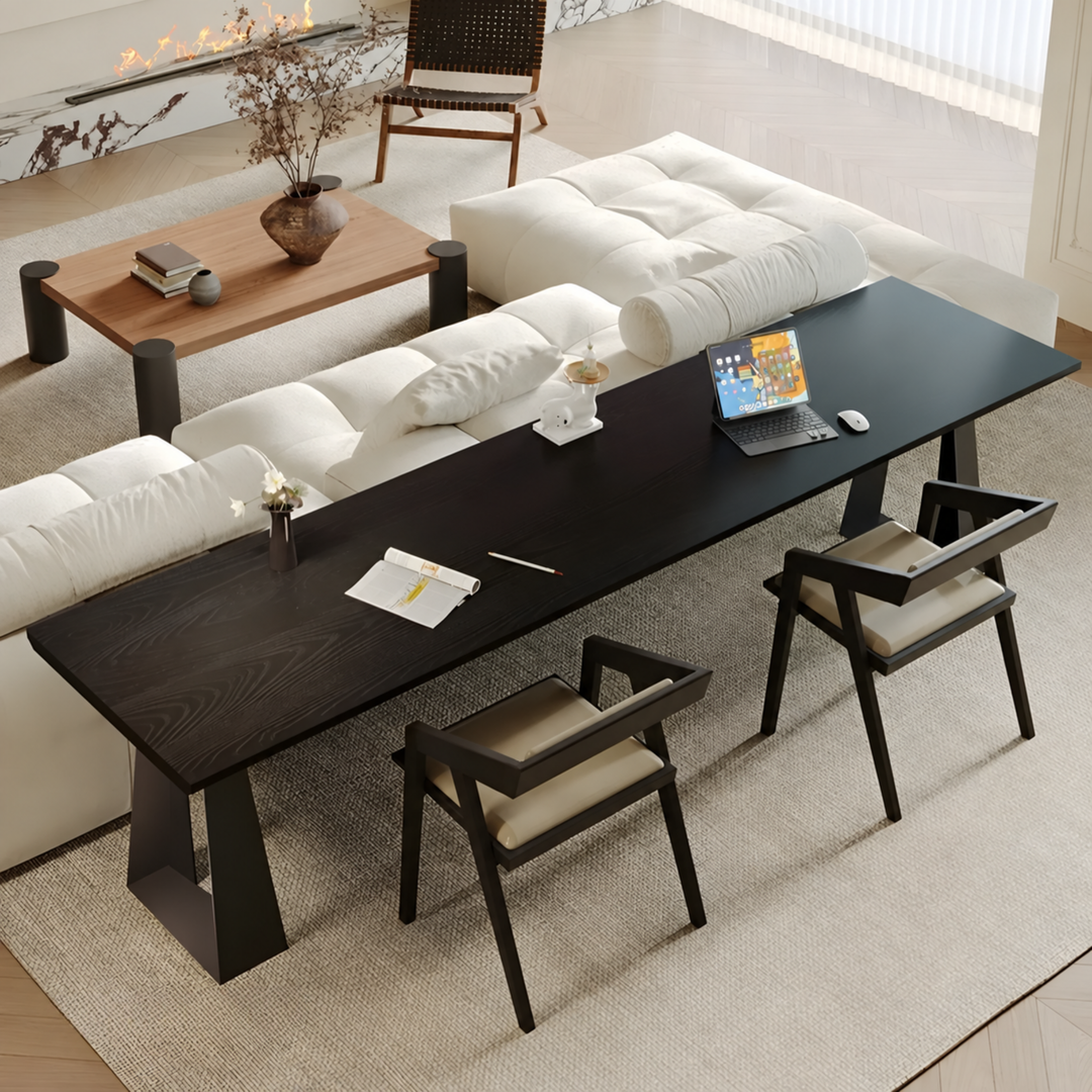 BRAMWELL Modern Solid Wood Study Table