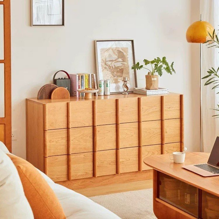 HEWN Modern Solid Wood Chest Of Drawers - Cassa Haus Singapore