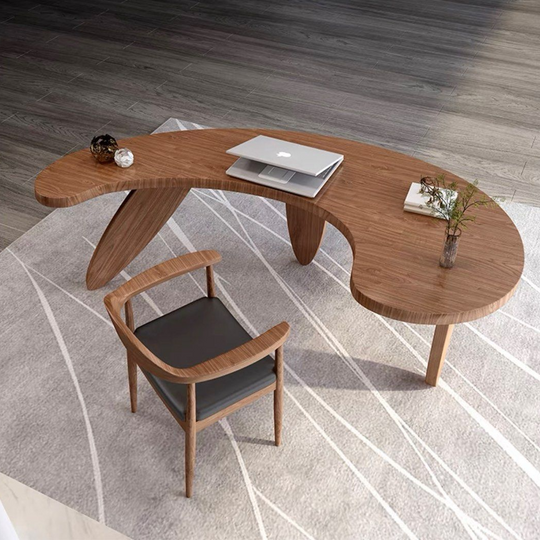 EVANDER Modern Wood Work Desk - Cassa Haus Singapore