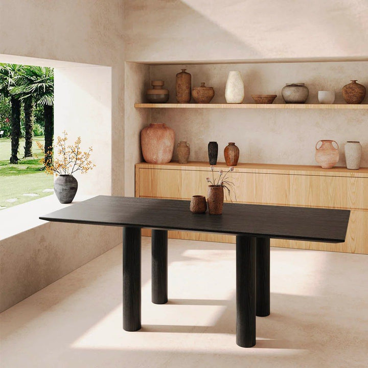 CADIAN Modern Solid Wood Dining Table - Radical Homes Singapore