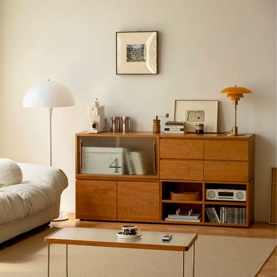 SABLEVIEW Stackable Solid Wood Modular Storage - Radical Homes Singapore