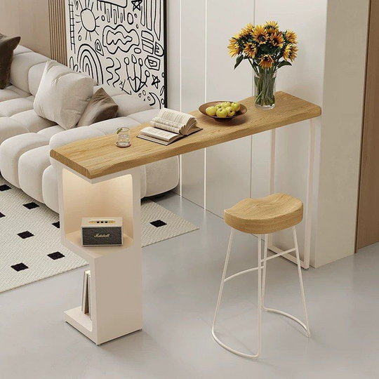 TORVIN Modern Solid Wood Bar Table - Cassa Haus Singapore