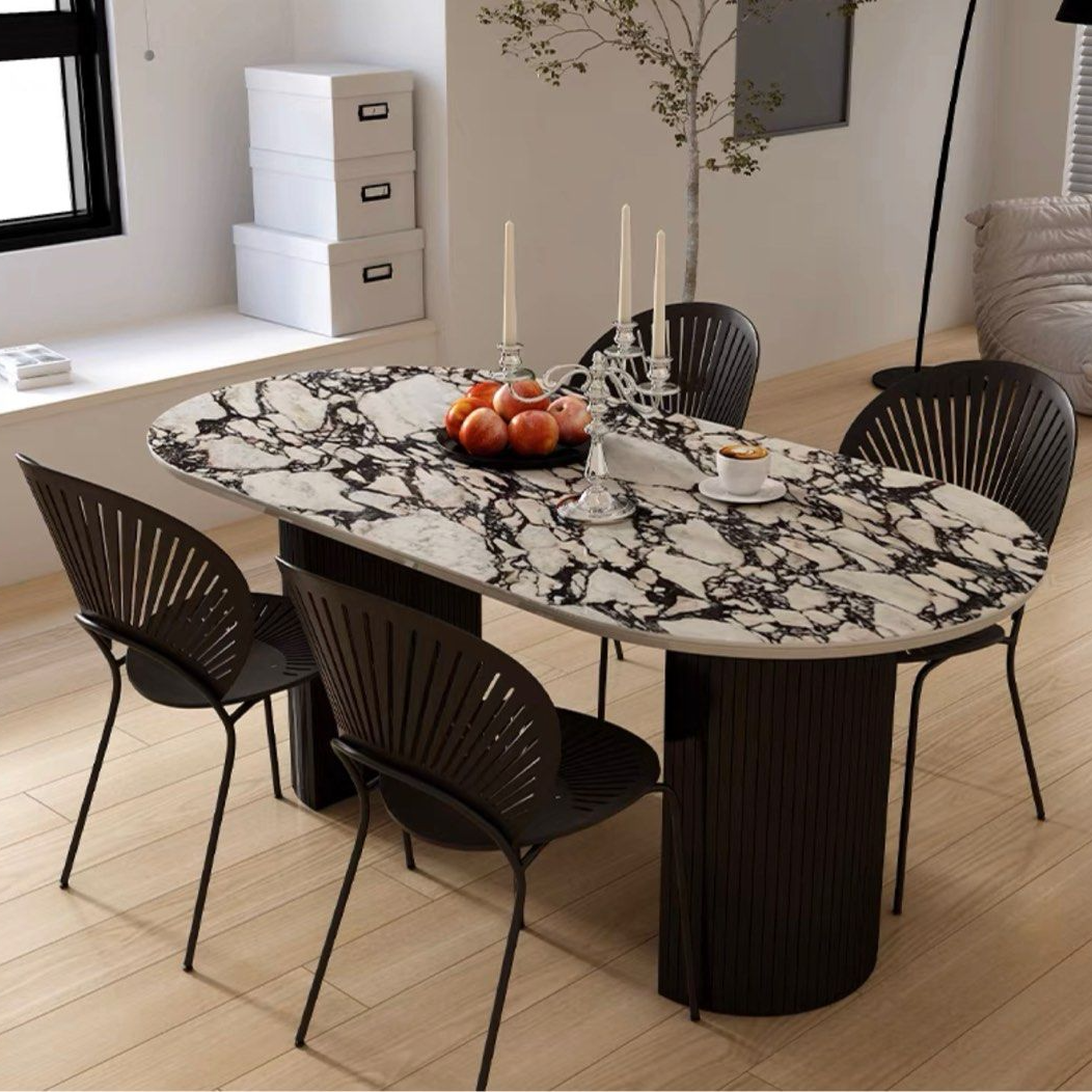 MURPHY Modern Marble Dining Table - Radical Homes Singapore