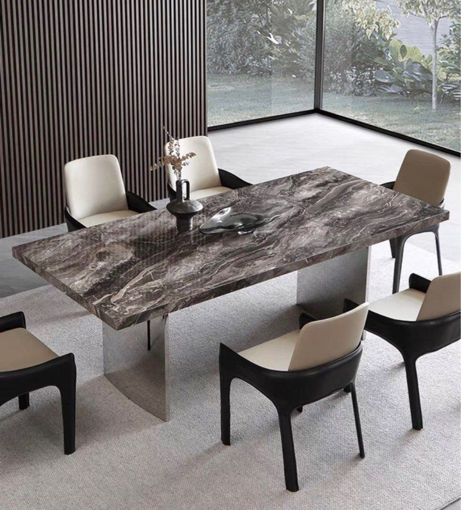 LEEDON Modern Marble Dining Table - Radical Homes Singapore