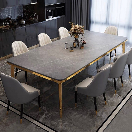 SILEX Modern Sintered Stone Dining Table - Cassa Haus Singapore