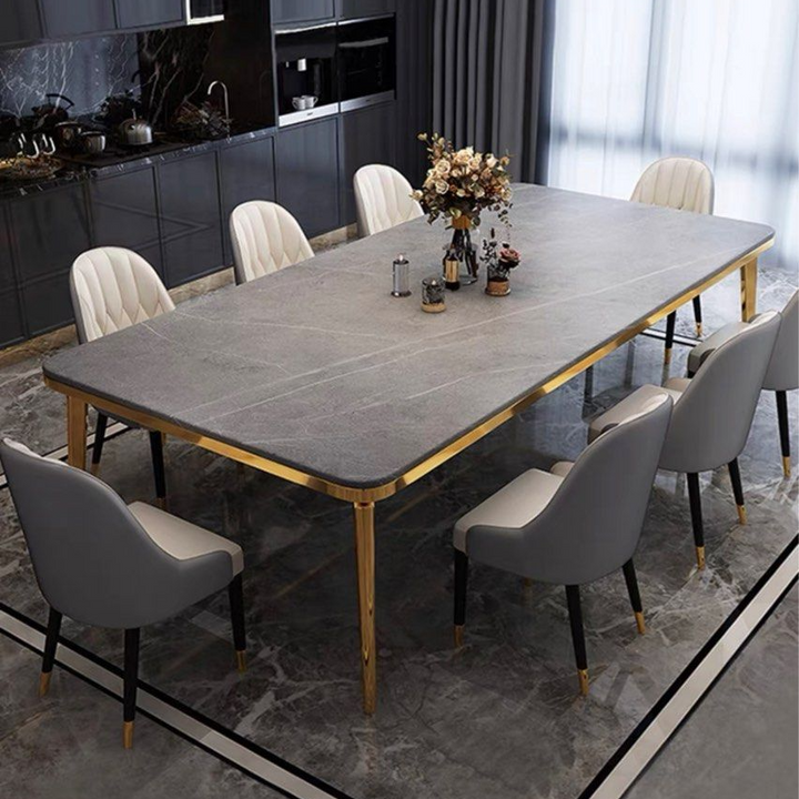 SILEX Modern Sintered Stone Dining Table - Cassa Haus Singapore