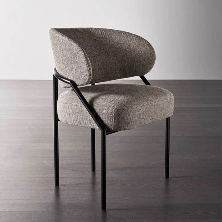 JUNG Modern Velvet Dining Chair - Radical Homes Singapore