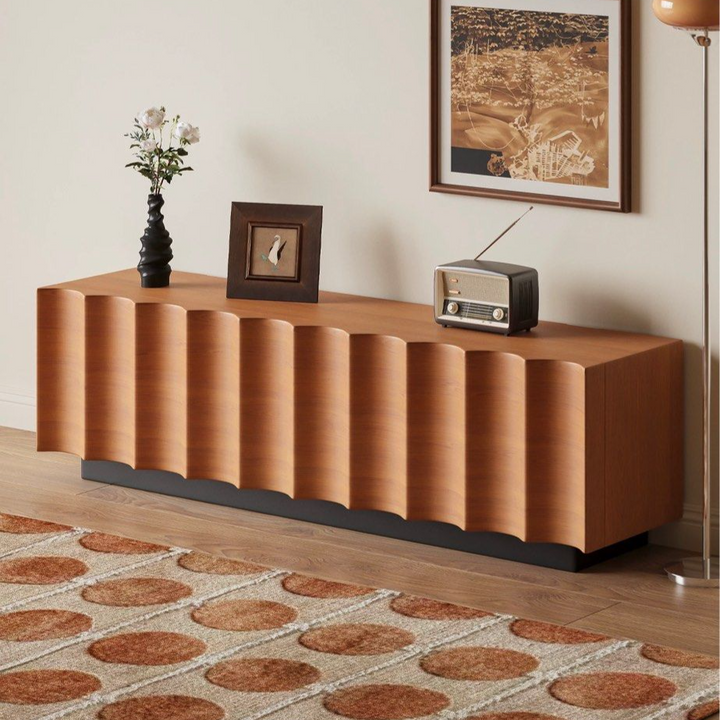 MAXIN Modern Solid Wood TV Console - Radical Homes Singapore