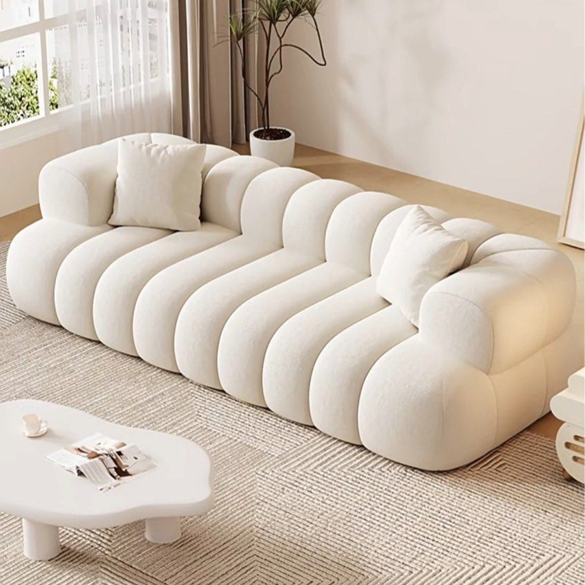 TOPIK Modern Boucle Sofa - Radical Homes Singapore