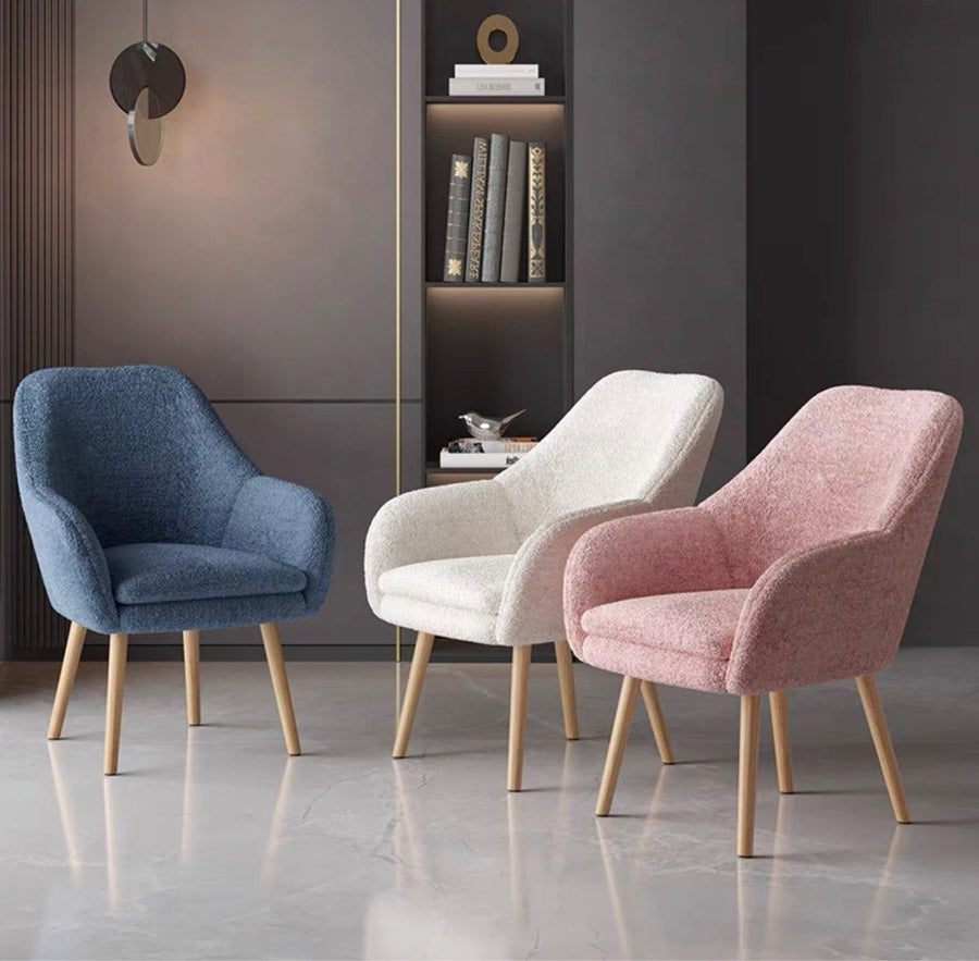 ROLIN Modern Boucle Dining Chair - Radical Homes Singapore