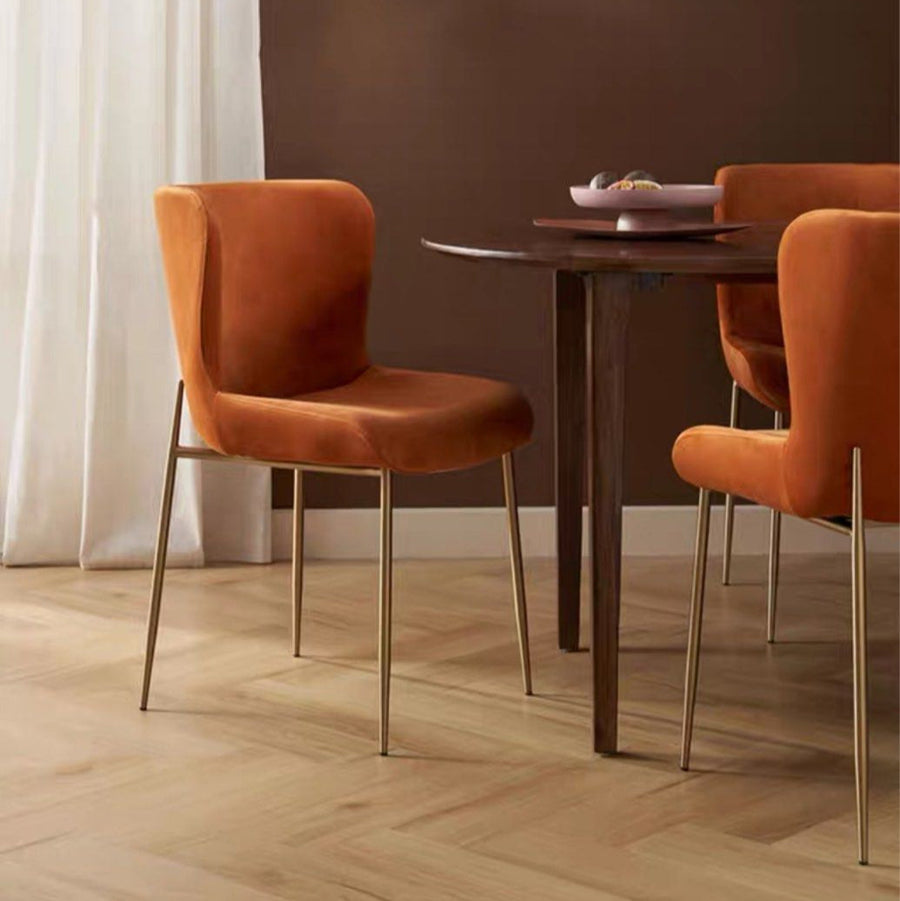 BRIEL Modern Fabric Dining Chair - Radical Homes Singapore