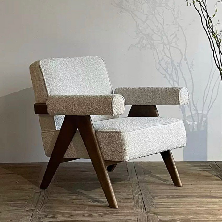 NOAH Modern Fabric Armchair - Radical Homes Singapore