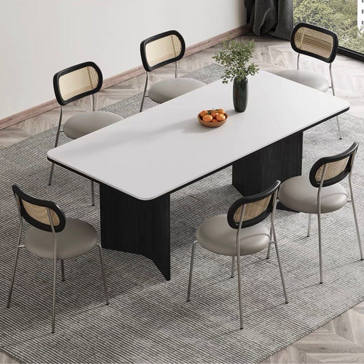ZORELIS Modern Sintered Stone Dining Table - Cassa Haus Singapore