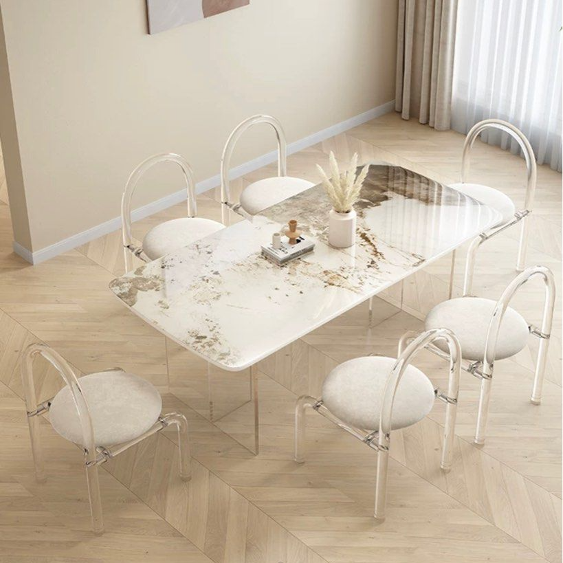 DECKER Modern Invisible Dining Table - Radical Homes Singapore