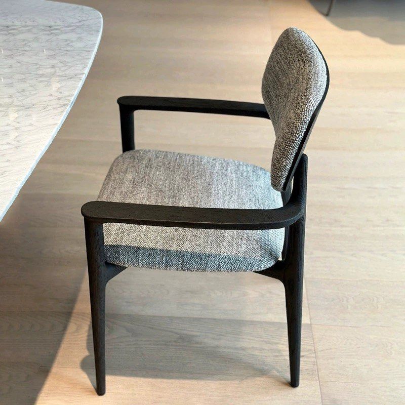 TRAVIS Modern Fabric Dining Chair - Radical Homes Singapore