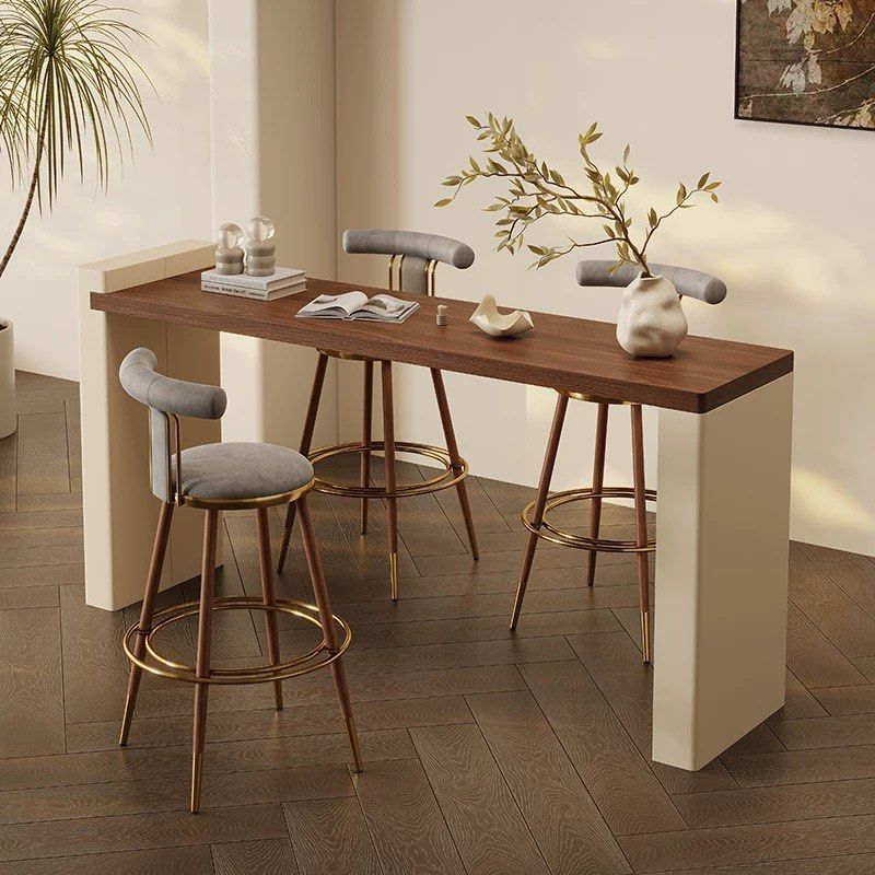 CAYSEY Modern Solid Wood Bar Table - Radical Homes Singapore