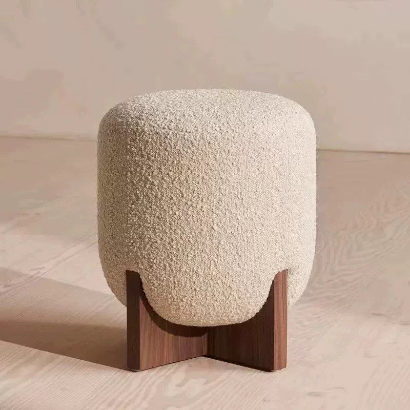 GAMO Modern Boucle Vanity Stool - Radical Homes Singapore