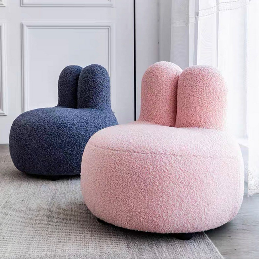 JOANNA Modern Boucle Lounge Chair - Radical Homes Singapore