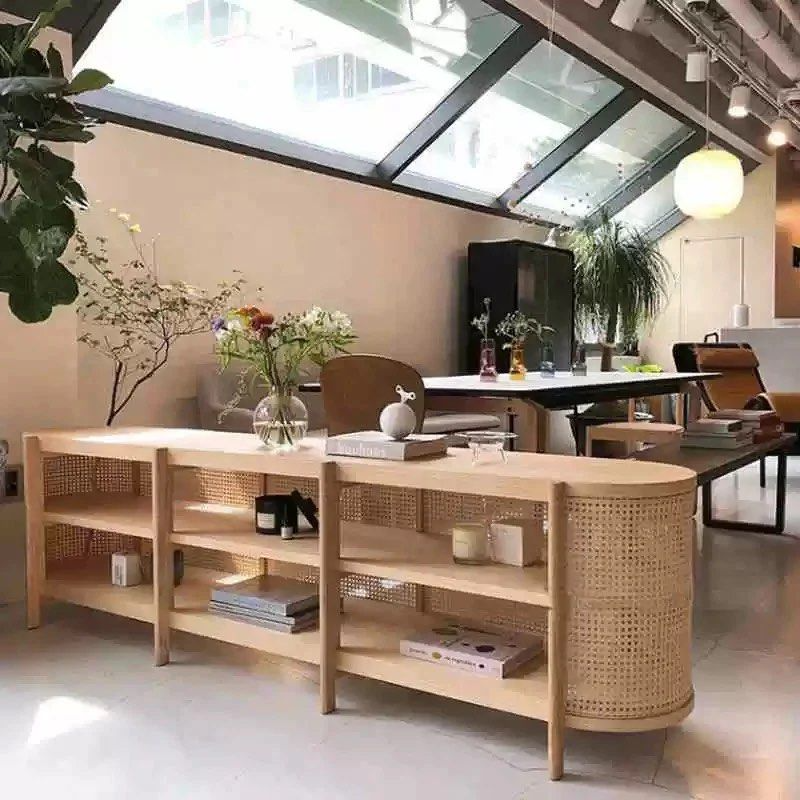 RIVECA Rustic Rattan Console - Radical Homes Singapore