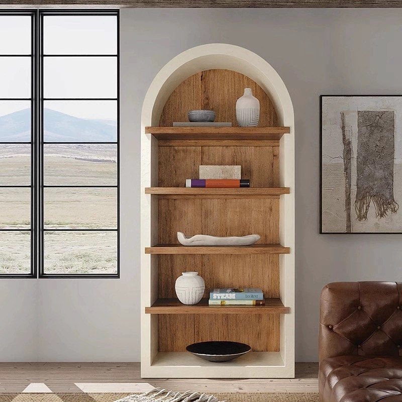 MATHEUS Modern Arch Display Cabinet - Radical Homes Singapore