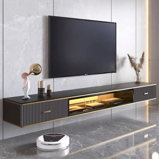 VANTERIS Modern Sintered Stone TV Console - Cassa Haus Singapore