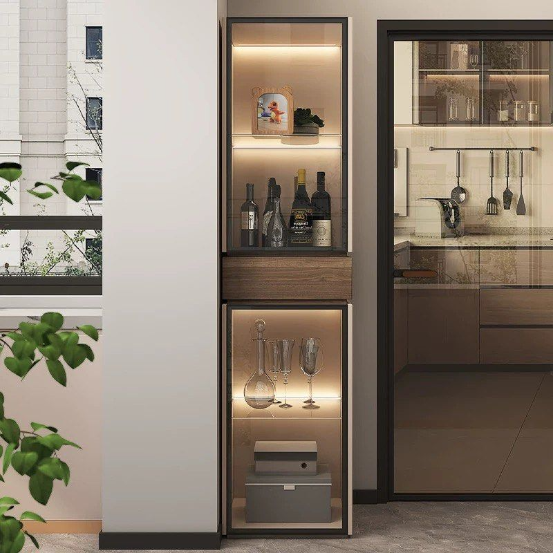 HORTON Modern Wine Display Cabinet - Radical Homes Singapore