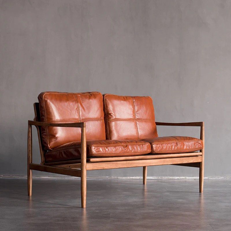 AVANDOR Leather Sofa - Radical Homes Singapore