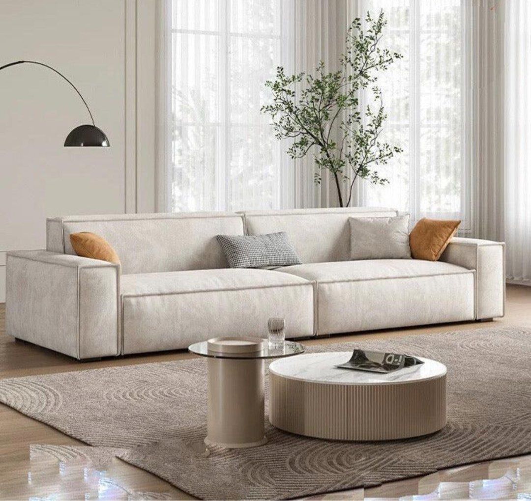 FENWYN Modern Leathaire Sofa - Cassa Haus Singapore