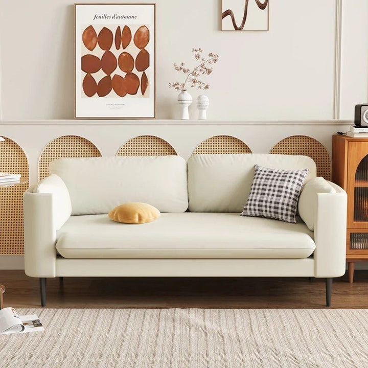 ESTREL Modern Leather Sofa - Radical Homes Singapore