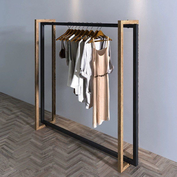 CICERO Industrial Open Concept Wardrobe - Radical Homes Singapore