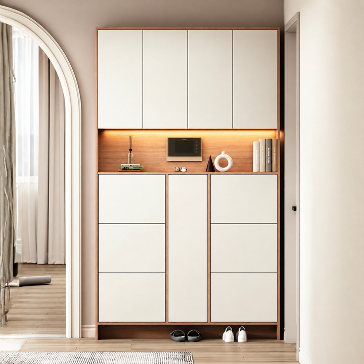 PASSAGE Modern Slim Entryway Shoe Cabinet
