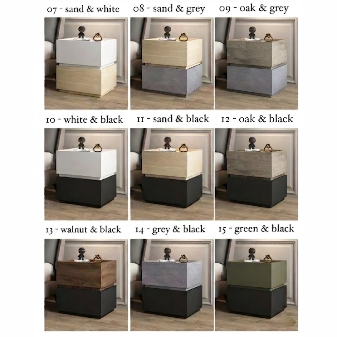 ZYLORE Modern Bedside Table