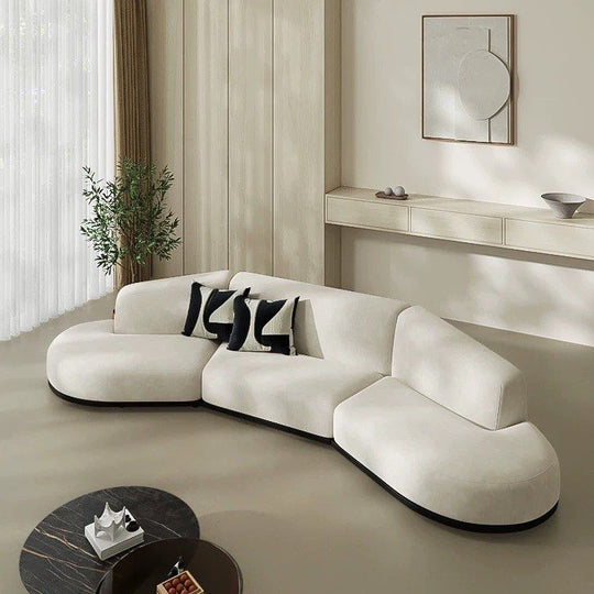 LAURELTON Sectional Curve Sofa - Cassa Haus Singapore