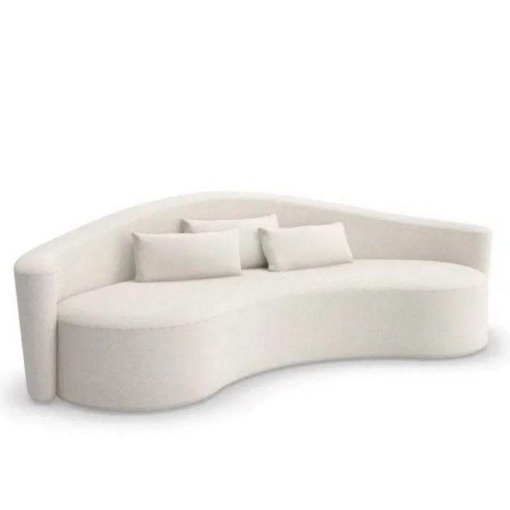 OLEANDER Performance Boucle Curve Sofa - Radical Homes Singapore