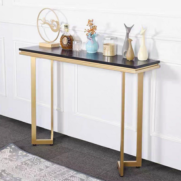 ZACCHEUS Modern Marble Console Table - Radical Homes Singapore
