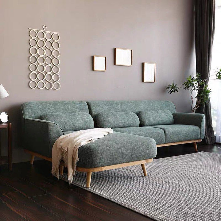 ZENITH Modern Fabric Sectional Sofa - Radical Homes Singapore