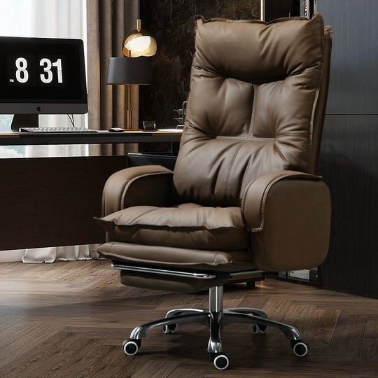 DASKO Modern Ergonomic Leather Office Chair - Cassa Haus Singapore