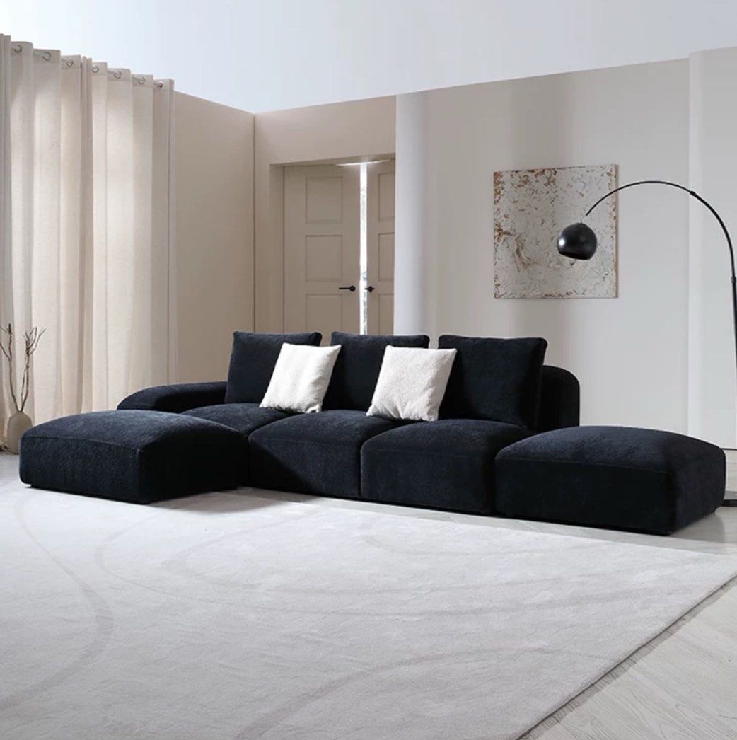 ELANTRA Modern Velvet Sofa - Radical Homes Singapore