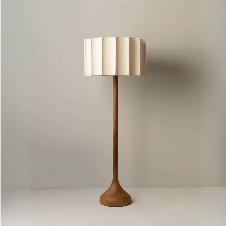 KAZU Japandi Solid Wood Lamp - Radical Homes Singapore