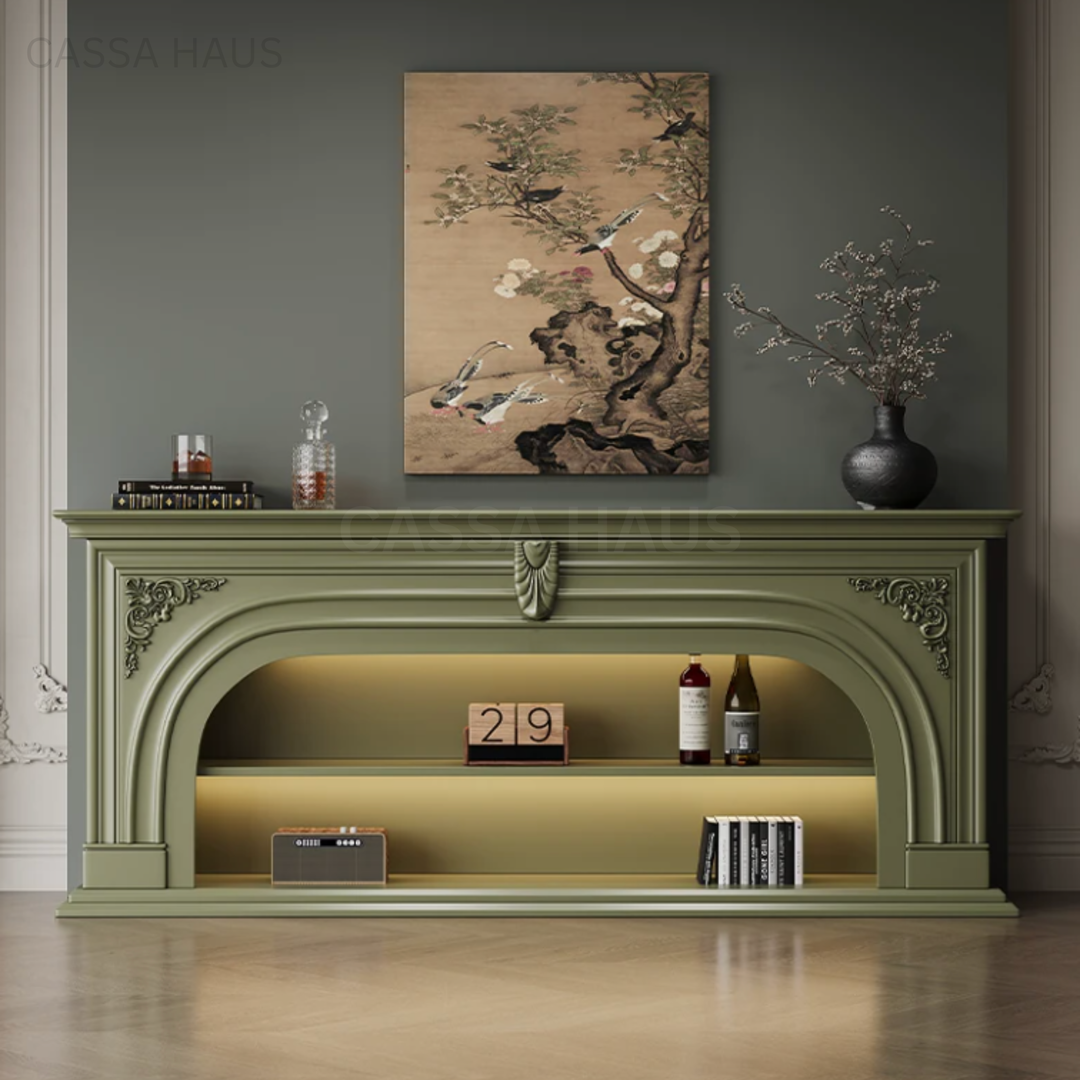PAIUL Modern Arch Mantel Shelf - Cassa Haus Singapore