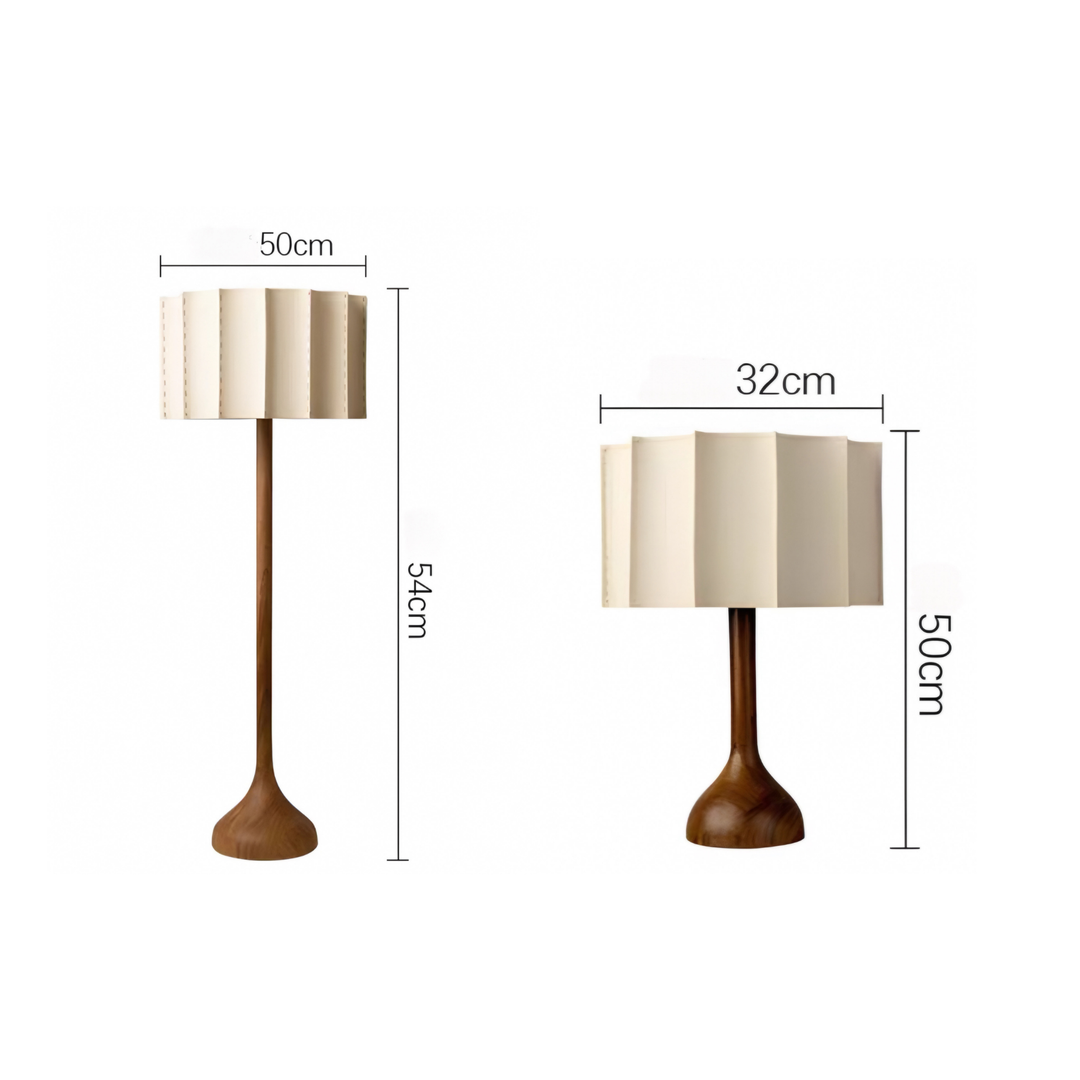 KAZU Japandi Solid Wood Lamp - Radical Homes Singapore