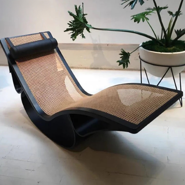 BRYNDOR Modern Rocking Lounge Chair - Cassa Haus Singapore