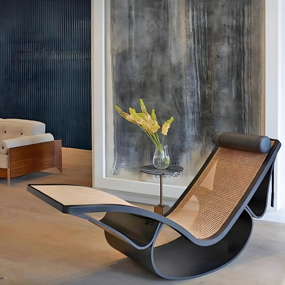 SERENO Modern Rocking Lounge Chair - Radical Homes Singapore