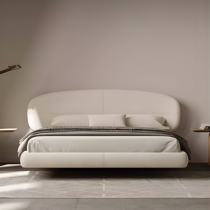 KORA Minimalist Floating Fabric Bedframe