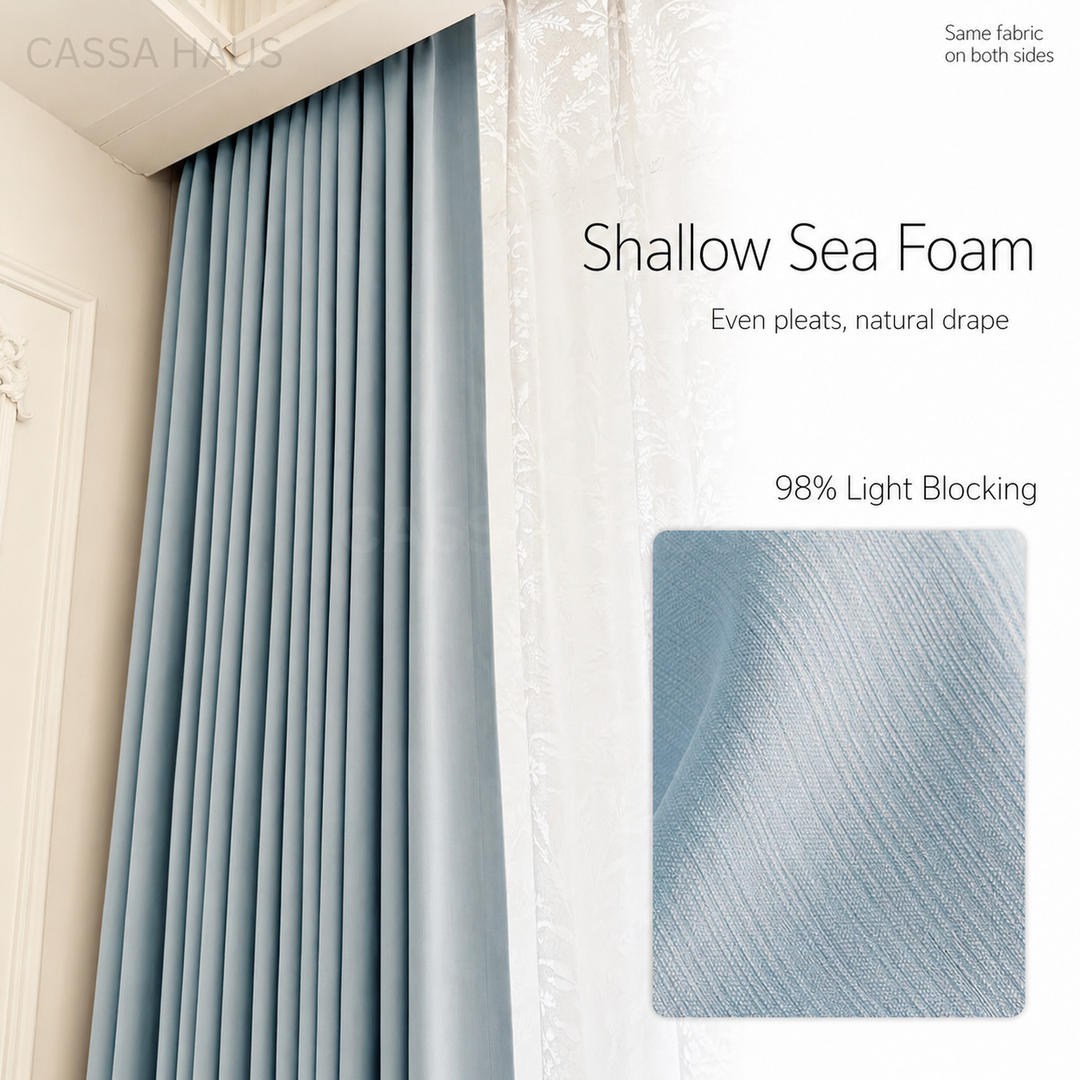 Premium Light Blocking & Antibacterial Curtains