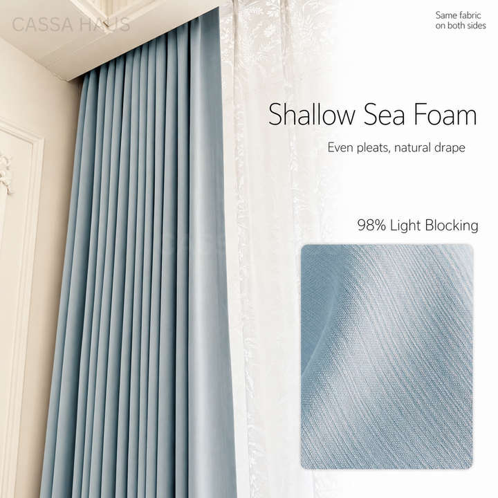 Premium Light Blocking & Antibacterial Curtains